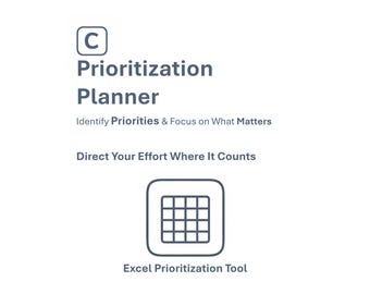 Prioritization Planner | Focus & Execution Tool