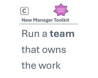 Zestaw narzędzi dla nowego menedżera | System przywództwa dla początkujących menedżerów | Delegowanie, informacja zwrotna, coaching i ustalanie priorytetów