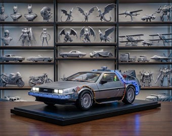 Delorean stl, delorean | car, figure stl | stl pack, bundle | diorama, retrocar | movie, modelkit, carkit | Rcing, old car