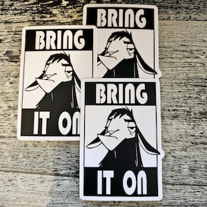 Bring it on 3&quot; sticker