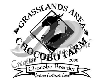 Chocobo Svg | Final Fantasy Svg Design | Cute Gaming Bird Svg