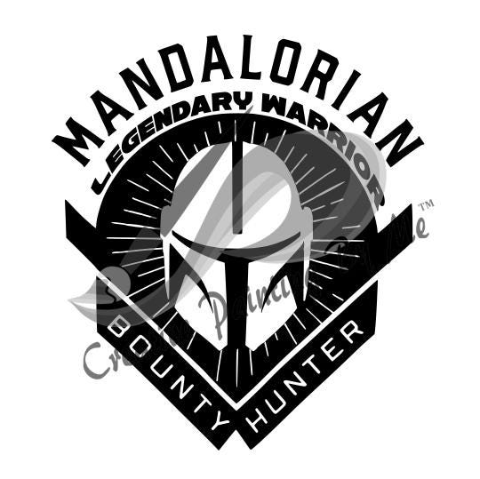 Mando Bounty Hunter SVG, Galaxy Design (digital Download) - Etsy