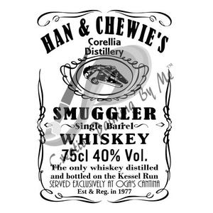 Han y Chewie: Los contrabandistas corren SVG, diseño de Galaxy's Edge (descarga digital)