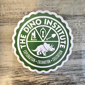 De Dino Institute-magneet van 3 inch (CTX)