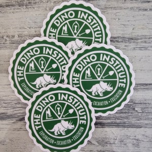Adhesivo de 3" del Instituto Dino (CTX)