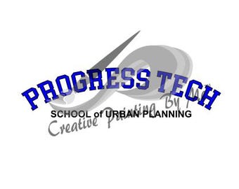 Escuela de Planificación Urbana Progress Tech SVG, archivo de corte (descarga digital)