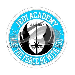 Jedi Academy SVG, Que la Fuerza te Acompañe (Descarga Digital)