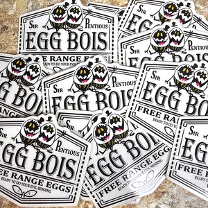 Pegatinas Egg Bois (2", 3" y 4" disponibles)