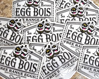 Egg Bois stickers (2&quot;, 3&quot;, & 4&quot; available)