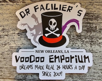 Dr. Facilier&#39;s Emporium 3&quot; magnet