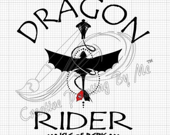Dragon Rider, show your skills with this universal t-shirt design, Isle of Berk, Night Fury