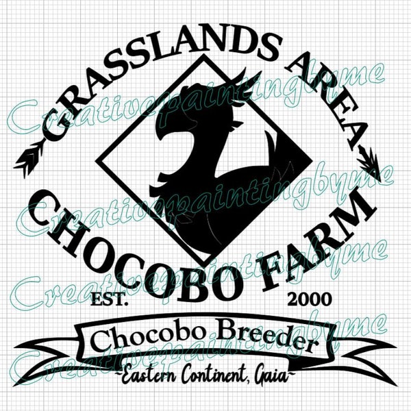 Chocobo farms Grasslands area Chocobo breeder SVG, FF game players, giant chicken you can ride t-shirt, classic gaming