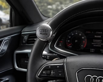Compatible With Audi Steering Wheel Spinner Knob Power Handle Assist Ball For Easier Parking And Smooth Turning