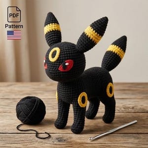 ブラッキーのぬいぐるみ - Etsy 日本