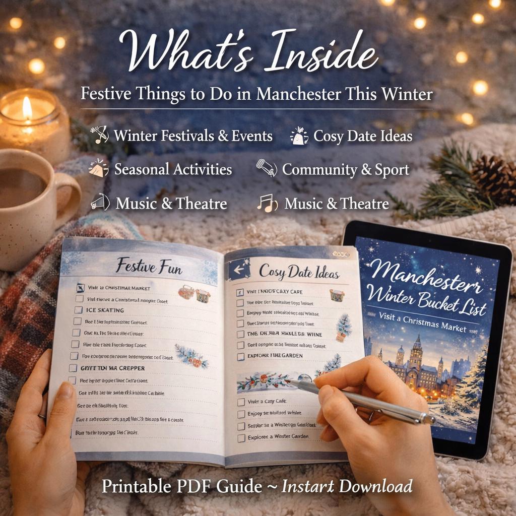 Manchester Winter Bucket List ~ Printable PDF - Etsy