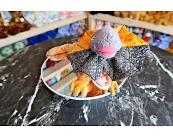 TY Beanie Baby - Slayer the Frilled Lizard | MWMT | Vintage | Rare