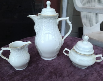 Juego de café/té de porcelana Rosenthal Sanssouci