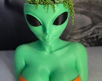 Maceta alienígena impresa en 3D