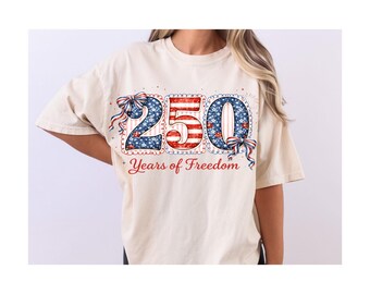 250 års frihet-tröja, patriotisk USA-tröja med grafisk design, vintage-outfit för självständighetsdagen