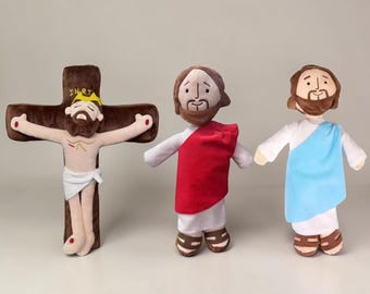 Christian Jesus Plush, Religious Stuffed Educational soft plush