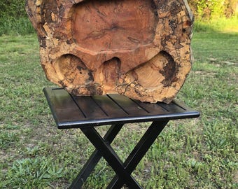 Spalted Maple Live Edge Charcuterie Board with Compartments – Rustic Luxury Serving Tray