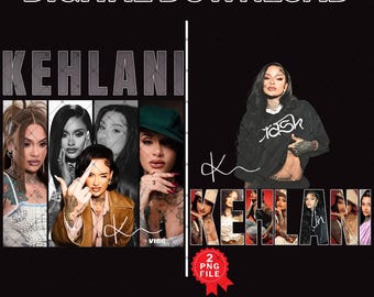 Kehlani PNG File, World Tour North America T-Shirt Design (Digital Download)