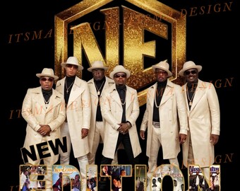 The New Edition Way Tour PNG, Concert 2026 Digital Download (Digital File)