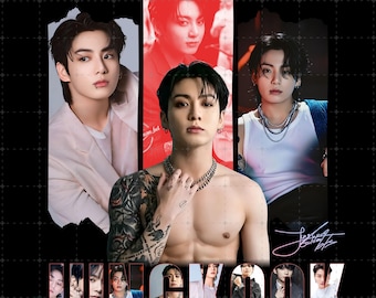 Jungkook PNG File, Jung Kook PNG Art (Digital Download)