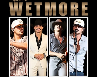 Tucker Wetmore Band Tour 2026 Tshirt Design, Country music music PNG File Instan Download
