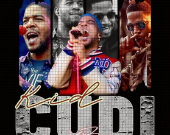 KID CUDI The Rebel Ragers Tour 2026 PNG File Png (Digital Download)