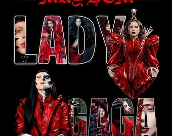 Lady Gaga The Mayhem Ball Tour PNG (Digital Download)
