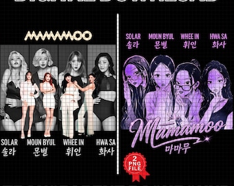 Mamamoo World Tour 2026 PNG File, (Digital Download)