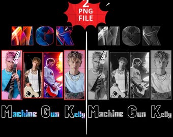 MGK Lost Americana Tour 2026 Fan Art T-Shirt Design PNG (Digital Download)