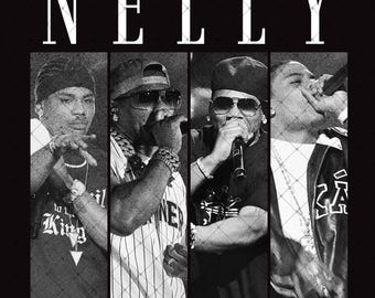 Nelly Rap PNG: Shirt Design Digital File (Instant Download)