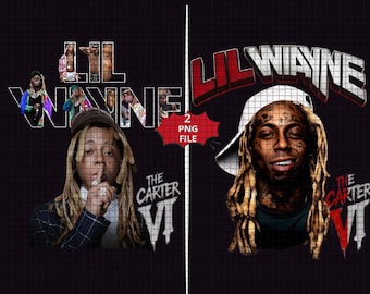 Lil Wayne 2026 Tour T-Shirt PNG Design: Hip Hop Rapper Digital File Instan Download