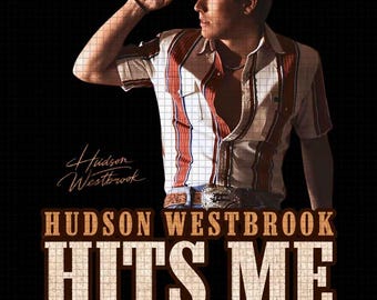 Archivo PNG de la gira HITS ME de Hudson Westbrook 2026 (Descarga digital)