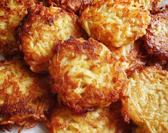 Recept krokante aardappellatkes | Huisgemaakt | Makkelijk | PDF | Direct downloaden | Afdrukbaar