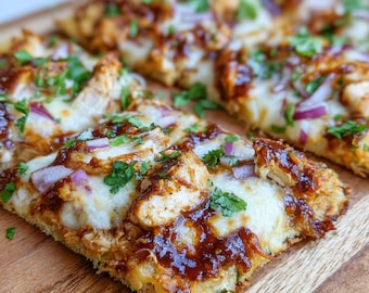 BBQ Chicken Pizza Recipe | Easy Homemade (Digital Download)