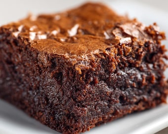 Ultimate Fudgy Brownies Recipe | Easy Homemade | PDF Download | Instant Access | Printable