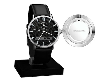 Mercedes Benz Logo Watch, a Gift for AMG Sports Car Lovers
