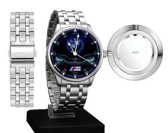 BMW Sportwagen Logo Uhr, ein Geschenk für Automobilliebhaber