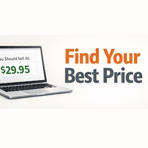 Etsy Pricing Optimizer Spreadsheet | Profit & Margin Calculator | Etsy Fee Calculator | Price Calculator for Etsy Sellers