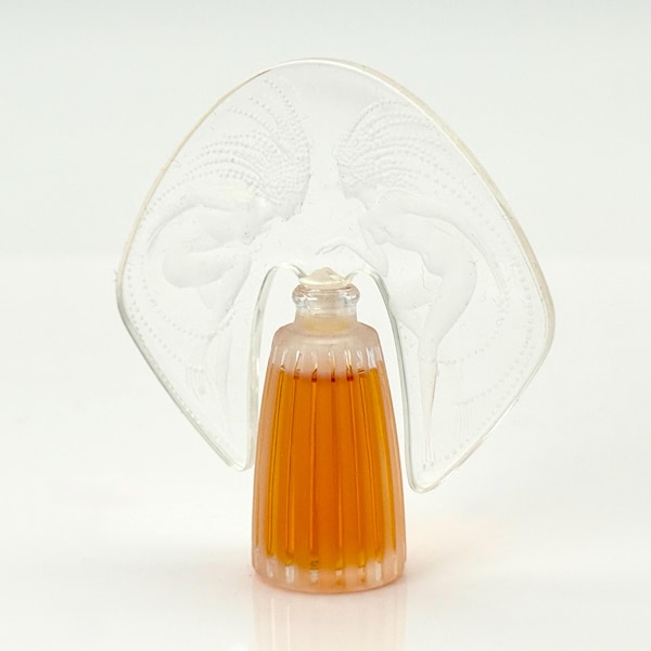 Perfume Ondines en miniatura vintage de Lalique aprox. 4,5ml