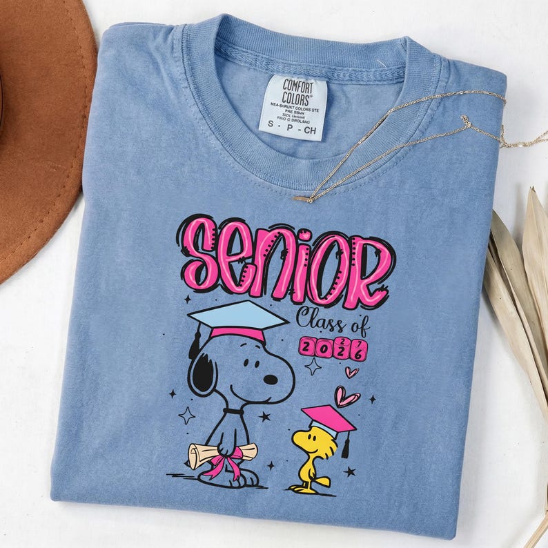 Senior Class of 2026 2027 PNG | Cartoon Graduation Sublimation DTF ...