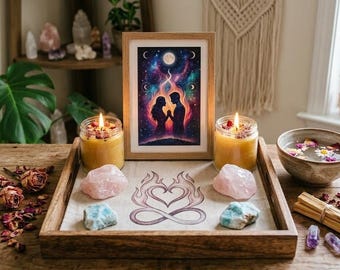 Twin Flame Distance Reading Report | Energy Cleanse, Alignment (PDF)