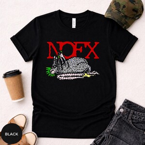 NOFX Punk Rock T-Shirt: Vintage Skate Band Graphic Tee – 90s Hardcore Music Apparel