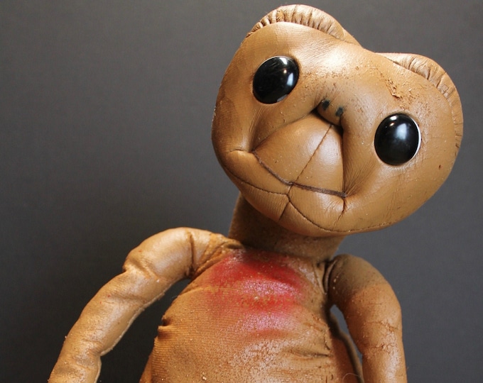 Vintage Kamar Faux Leather ET Doll 1982 Original // ET Phone Home Etsy