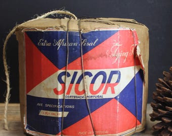 Vintage Large Ball of Sicor Sisal Twine  Made In Portugal
