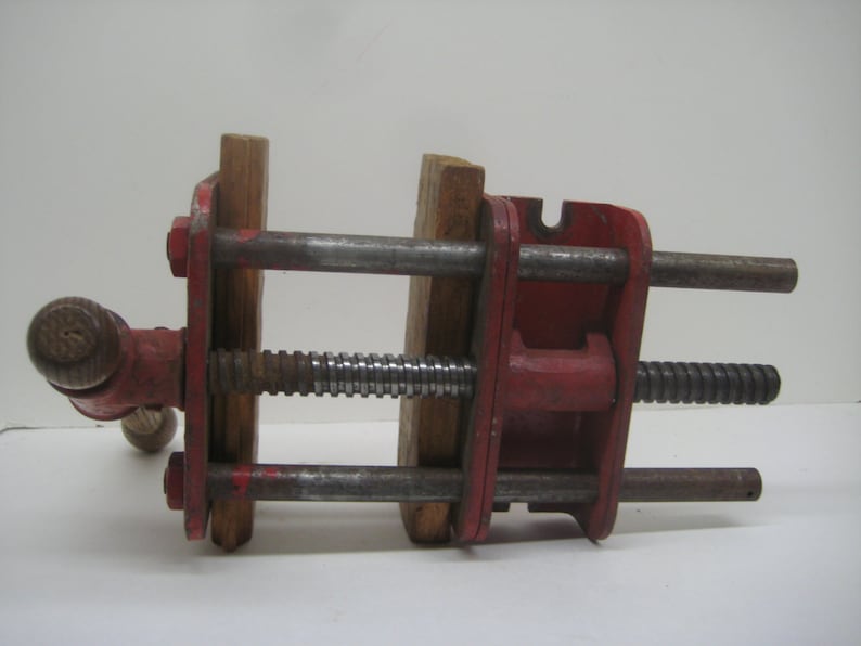 Vintage Woodworking Bench Vises // No 6C Columbian Woodcraft Etsy