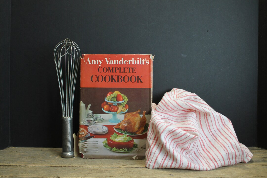 1961 Amy Vanderbilt's Complete Cook Book First Edition Andrew Warhol ...